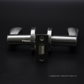 Tubular lever door handle lock stainless steel entry privacy bathroom lock / toilet door lock